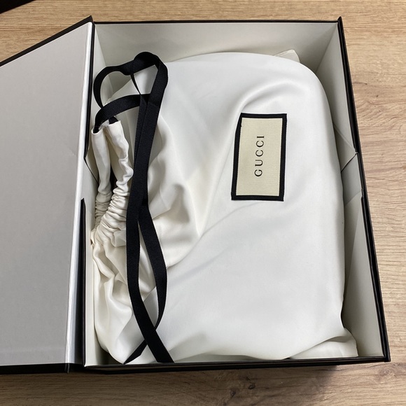 Brand New GUCCI Microguccissima Mini Bree Messenger Bag Grey - Picture 16 of 16